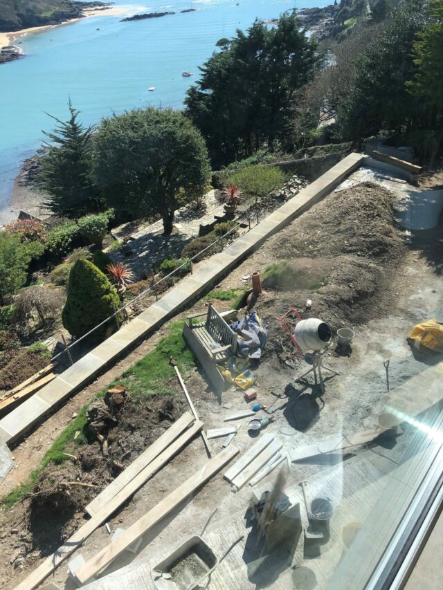 Salcombe Aerial Before Shot