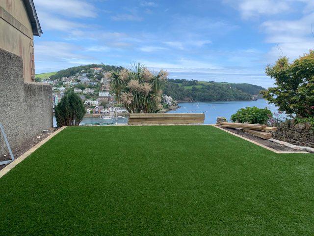 Salcombe Post Mayfair Easigrass Installation